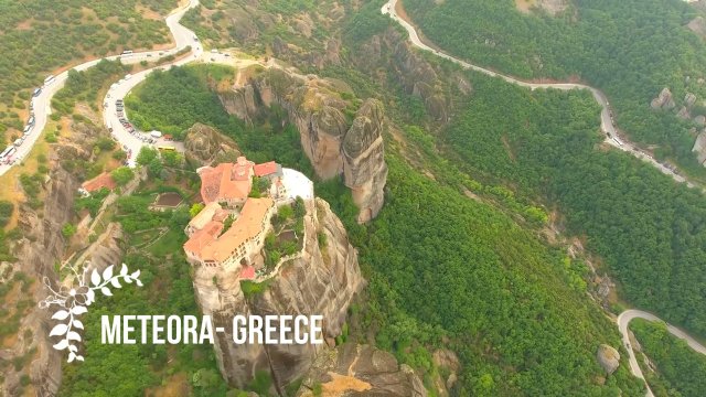 Meteora, Grecia 4K