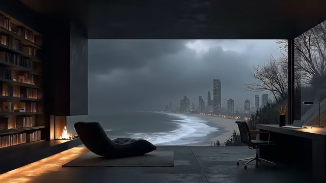Deep Work Music March   Cozy Winter Focus & Calm Productivity   Ambient Study 480p